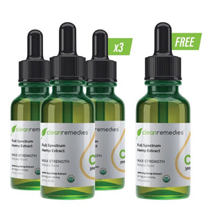 NATURAL FLAVOR FULL SPECTRUM HEMP EXTRACT - BUNDLE